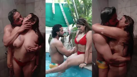Preeti Puneet Nude Pool Striptease and Hard Shower Fucking MMS hot sex