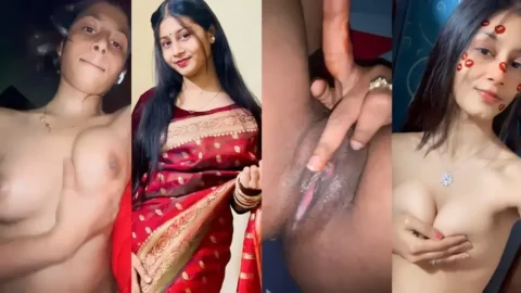 Horny Desi Girlfriend Wrecks Her Juicy Pussy with a Huge Dildo MMS hot sex