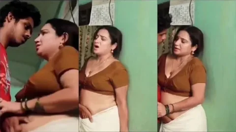 Mature Mom Panties Inside Hend Pussy Rubing With Son
