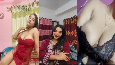 Bengali Babe Pressing Boobs Showing Pussy Porn Video