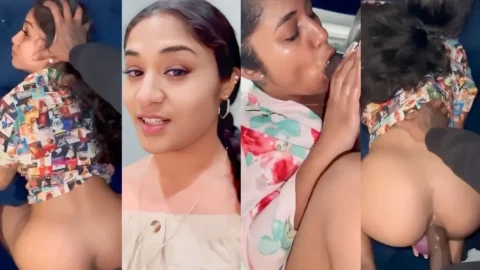 Desi GF Moans Loud While Riding a Massive BBC in Viral MMS Video hot sex