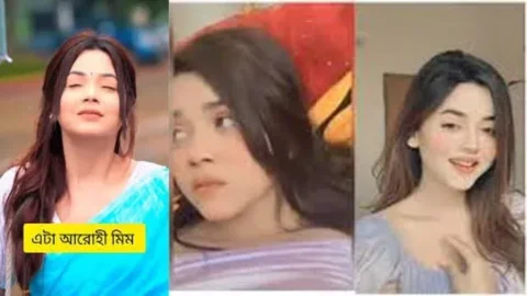 Bangla GF Arohi Mim Viral Video Exposing Her Big Boobs And Horny Face hot sex