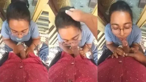 MMS of Bengali Girlfriend with Big Tits Giving a Pro Blowjob hot sex