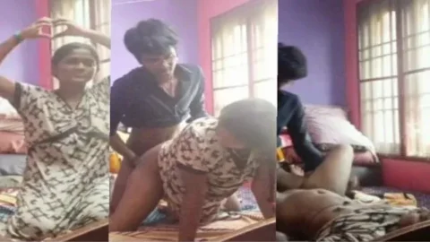 Tamil Girl Fucking at Home Alone With Curious brather