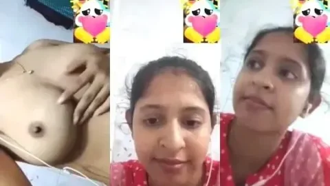 Desi Girlfriend Nude Video Call Her Huge Natural Tits For BF hot sex
