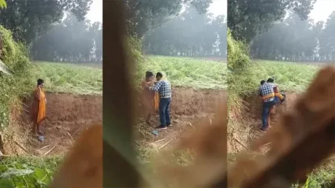Outdoor GF Recorded BF Fucking Leak Viral MMS