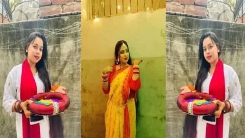 Desi Very Horny Babe Dancing Finger Show MMS