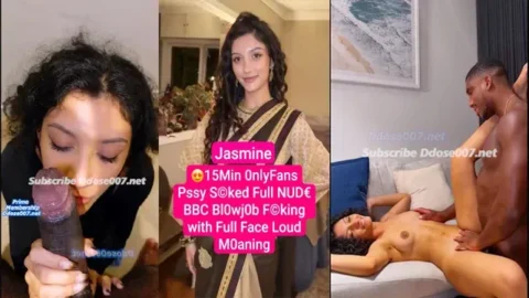 Desi Jasmine Singh BBC Blowjob Pussy Lick Hard
