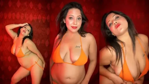 Bengali Influencer Barsha Sen Bikini Strip and Full Nude Reveal MMS hot sex