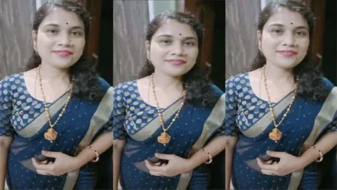 Cute Desi Aunty Bathroom Nude Blue Film MMS