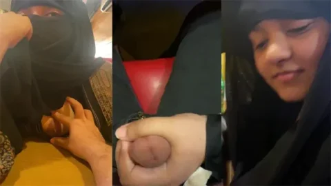 Restaurant Publicly Hot Girl Boobs Giving Blowjob Take Cum