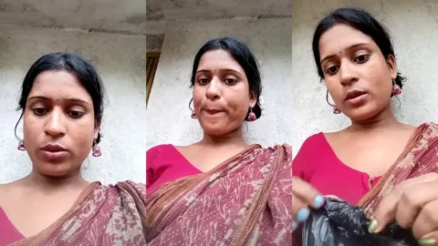 Desi Bhabhi Lures Neighbor Uncle, Gets Nude For XXX Teasing MMS hot sex
