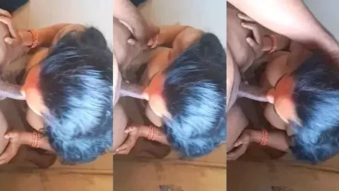Horny Desi BBW Bhabhi Blowjob Swallowing Cum hot sex