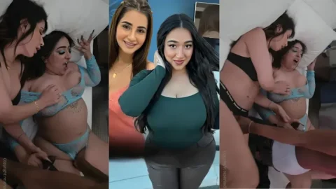 Desi Threesome Rakhi Gill Meeti Kalher Share Big Dick and Cum hot sex