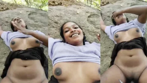 Mallu Dusky Babe Outdoor Sucking Dick Fucking With Boyfriend
