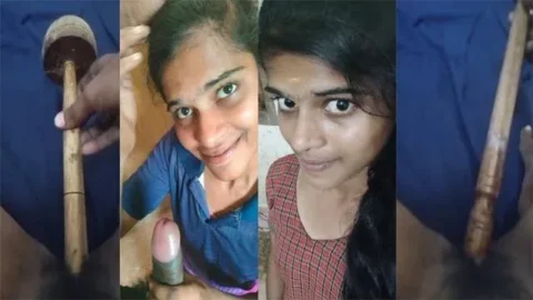 Tamil Teen Babe Bj Sex Pussy Stick And A Brush
