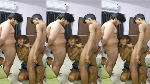 Kolkata Trans Girl Blowjob Gets Anal Fucked