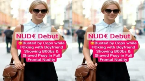 Suepr Debut gets Busted by Cops Fucking Boyfriend Full Frontal Nud!ty