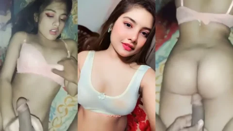 Cheating Desi GF MMS Getting Tight Pussy Fucked Hard All Night hot sex