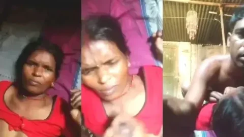 Desi Village Wife Sloppy Blowjob and Hard Pussy Fucking hot sex