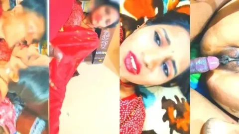 Indian Bhabhi Ass Fucking After Sloppy Handjob hot sex
