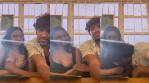 Sexy Indian Babe Riding Public Dare With EX Boyfriend