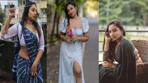 Suriya Prabha Premium Live Boobs Press Hard