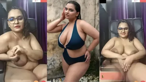 Srishti Khan Chubby Desi Model Nude Stripping Live MMS Video hot sex