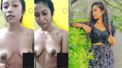Sri Lankan Teen Shows Big Natural Boobs in Nude MMS Video hot sex