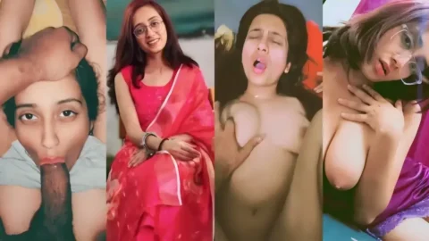 Desi Girlfriend Gags on Big Cock then Gets Tight Pussy Fucked Hard hot sex