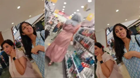 Random Upskirt Panty Pussy In Shopping Mall Daring Guy