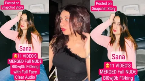 Big Ass Sana Influencer BJ Doggy Hard Pound Exposed