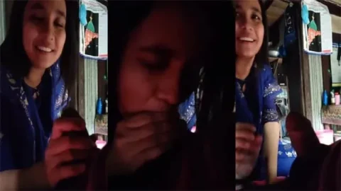 Slim College GF Blowjob BF Leaked Viral