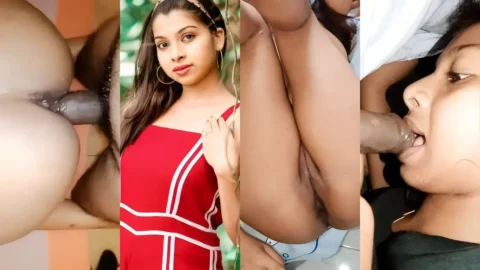 Desi Girlfriend Sloppy Blowjob and Rough Pussy Fuck MMS hot sex
