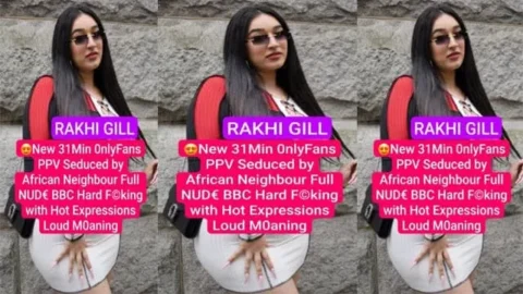 Rakhi GILL Seduced by African Neighbor Fucking With Hot Expression Porn Video