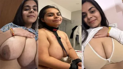 Horny Indian Babe Playing Boobs Showing Naked Video