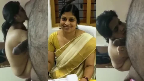 Mallu Teacher MMS Nude Blowjob on Principal s Hard Cock hot sex