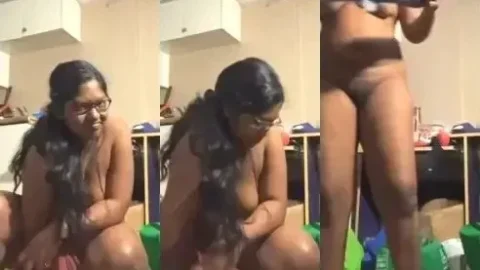 Horny Tamil Girl Exposes Her Shaved Pussy and Fingers It Deep hot sex