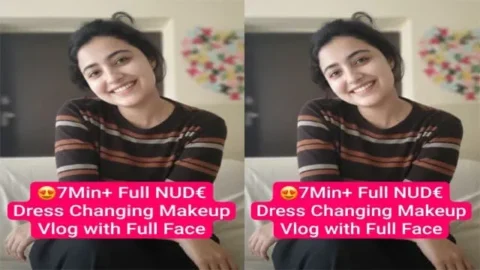 Desi GF Latest Viral Full Nude Dress Changing Makeup Mms
