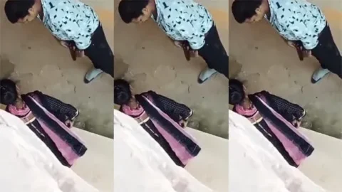 Horny Uncle Fucking Girl Behind Bus Stop Highway