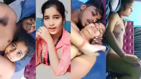 Horny Desi Girlfriend Nude Fucked Hard with Loud Moaning MMS hot sex