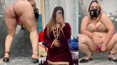 MMS of Horny Desi Bhabhi Simar Fully Nude in Bathroom Teasing hot sex