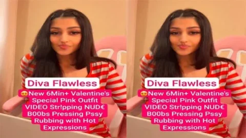 Diva Flawless Valentine's Special New 6Min 0nlyFans Teasing Video HD