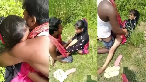 Outdoor Sex With Desi Village Girl Exposing Her Big Boobs And Hairy Pussy hot sex