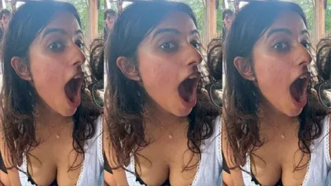 Beautiful Horny Babe Hard Doggy Fucking