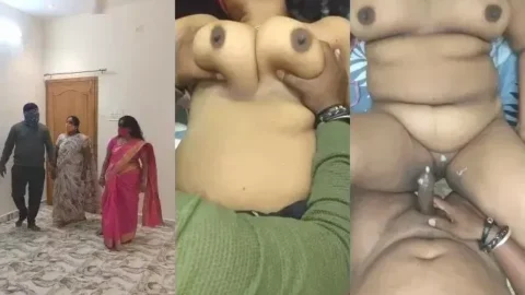 Hot Desi Bhabhi Threesome with Masked Husband Part 2 hot sex