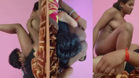 Desi Girlfriend Fucked Upside Down Moaning Loudly Hardcore Sex hot sex