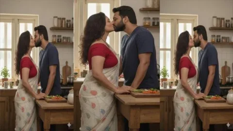 Desi Cuckold Couple Blowjob Sextapes with her Cuck