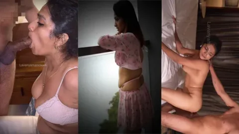 Lavanya Manickam Actress Balcony Love BJ Fuck