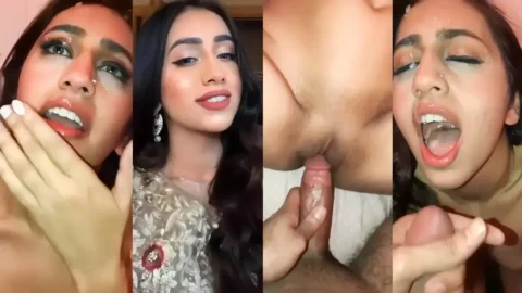 Horny Desi Girlfriend Begs for a Hard Fuck and Facial Cumshot hot sex